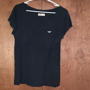 plain black short sleeve from Hollister, size m